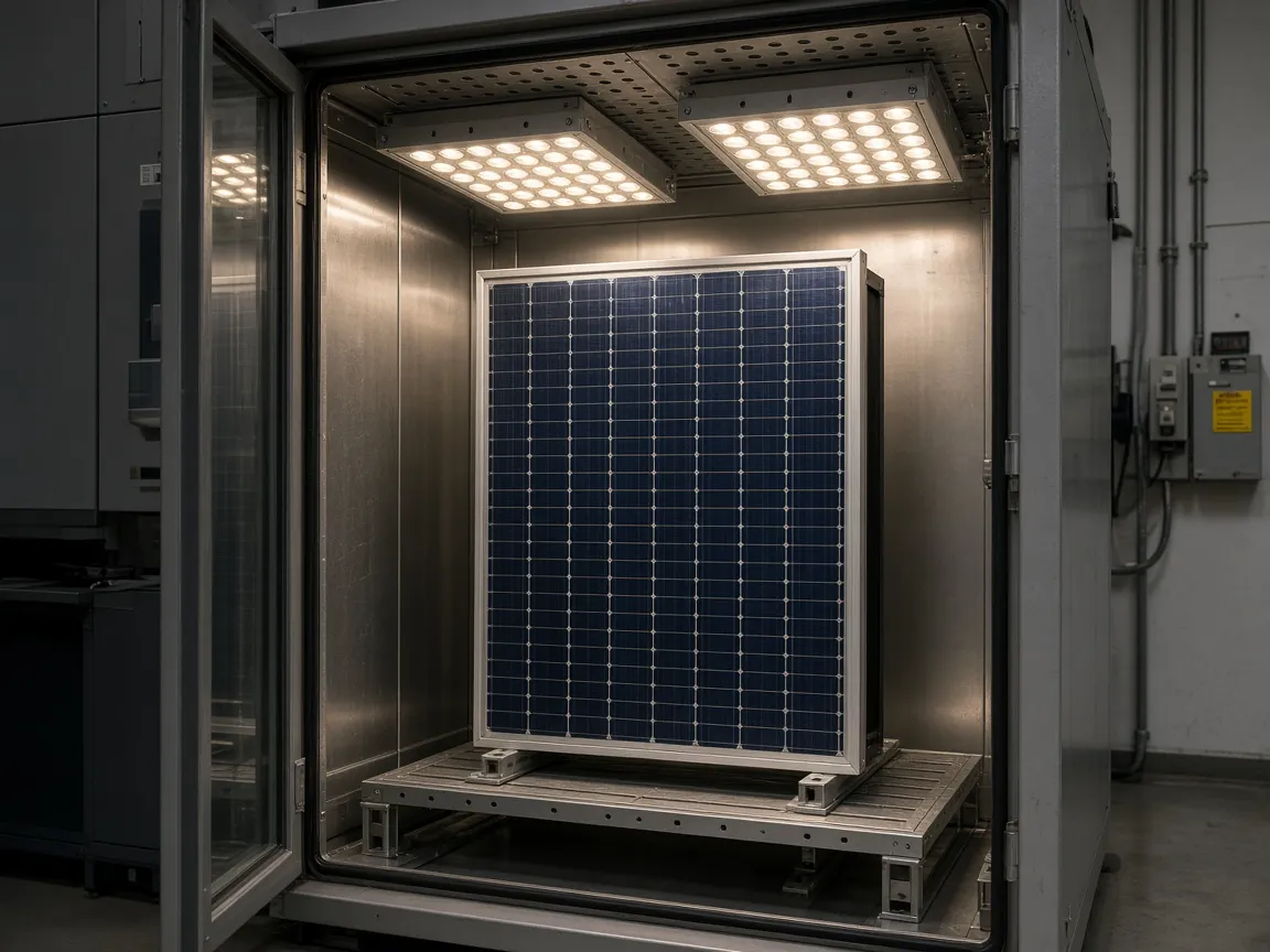 PV Module Light Degradation Tester